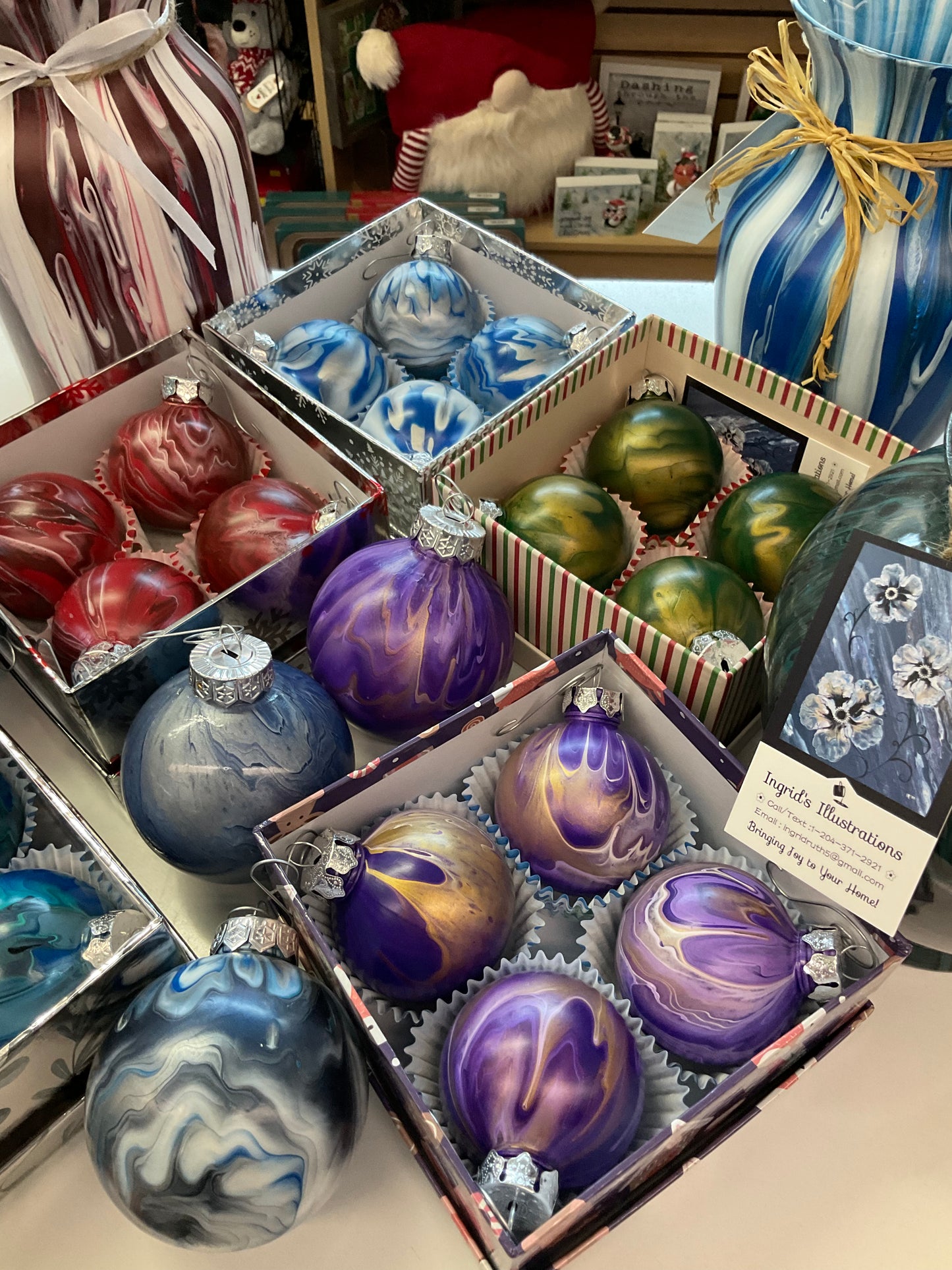 Hand Glazed Ornaments