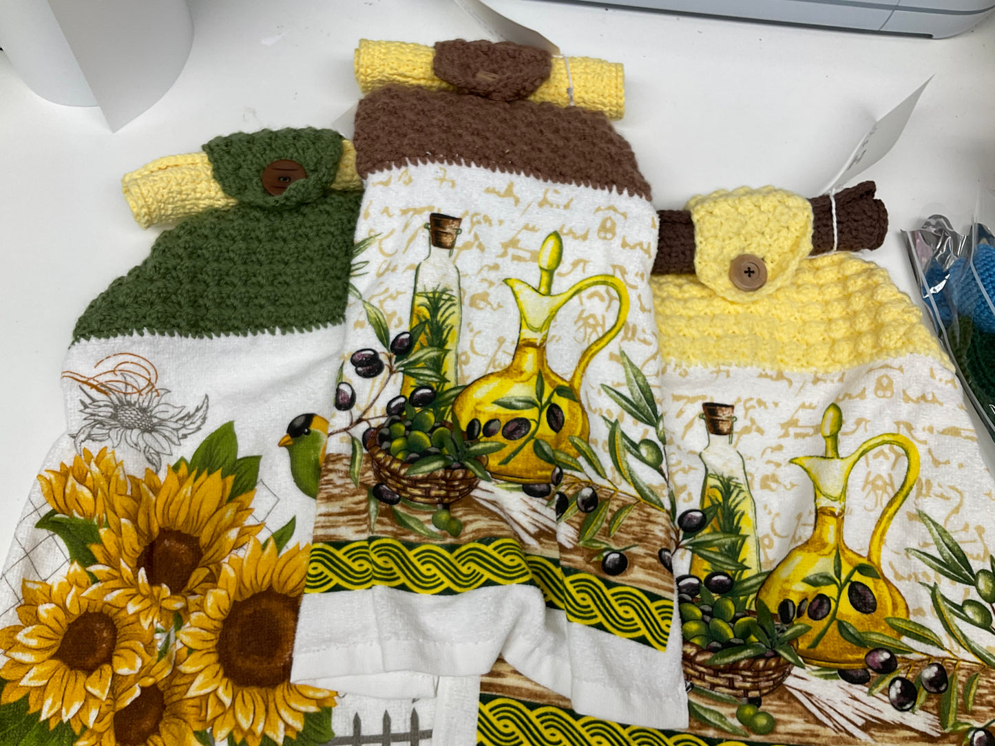 Crochet Towel Set