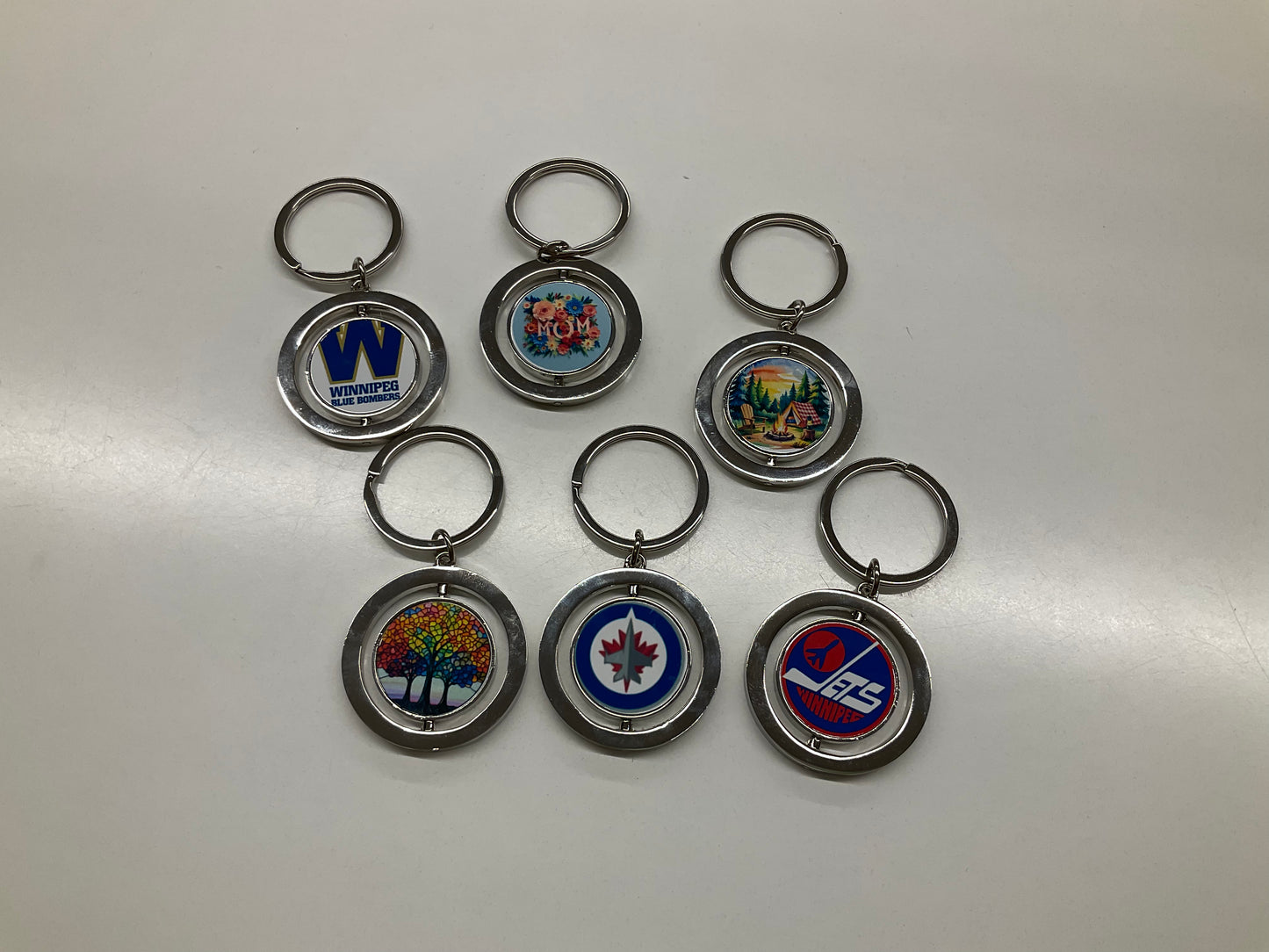 Spinning Key Chains