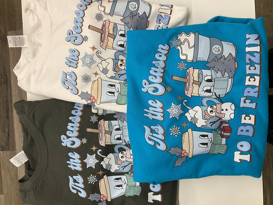 Tis the Season to be Freezin Crewneck