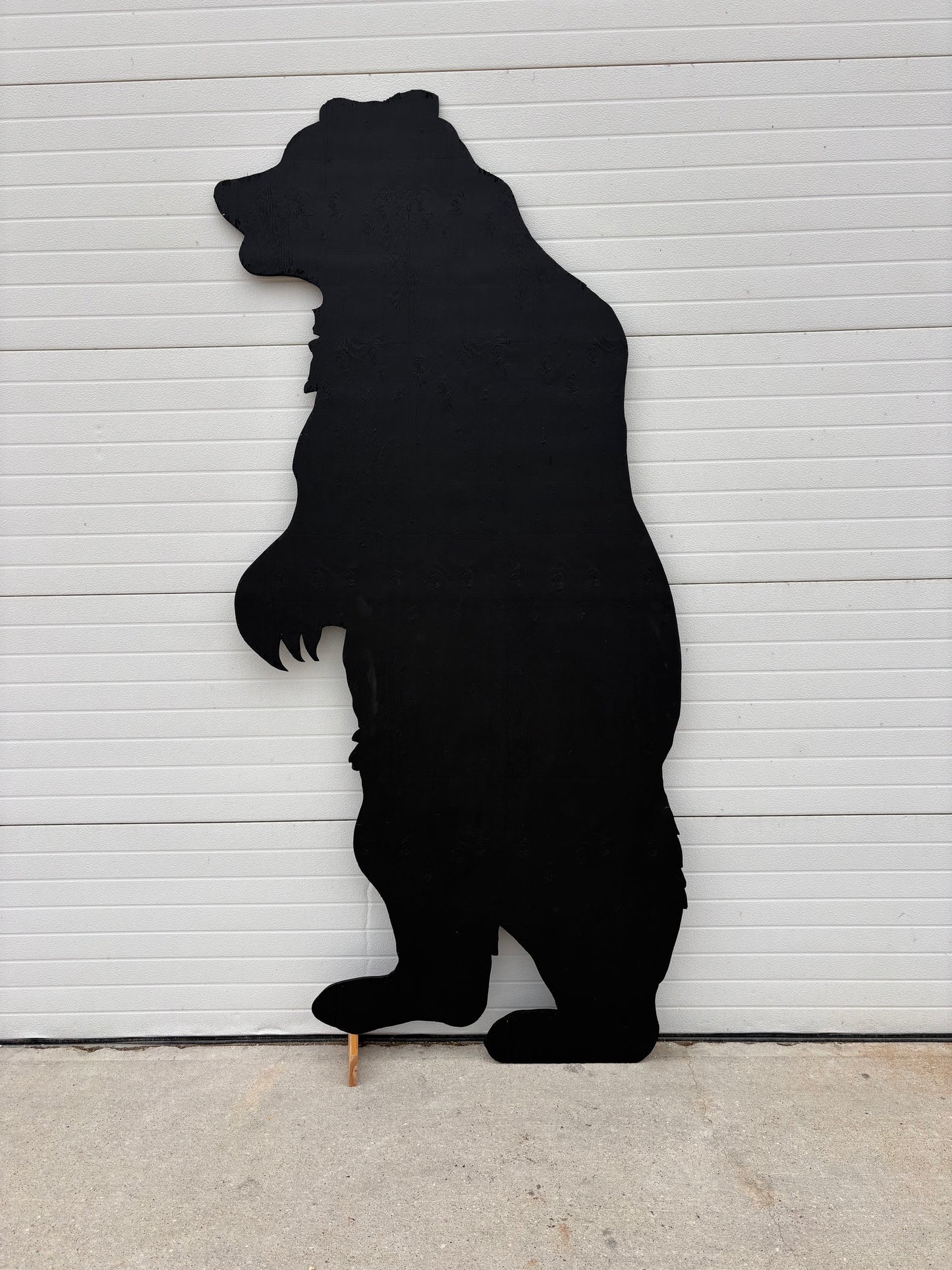 Sasquatch or Bear Silhouette