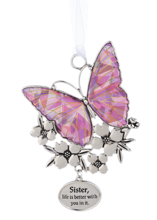 Sister, Life is Better With You In It Ornament