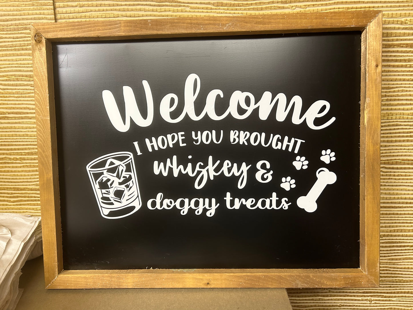 Welcome I hope you bought Whiskey