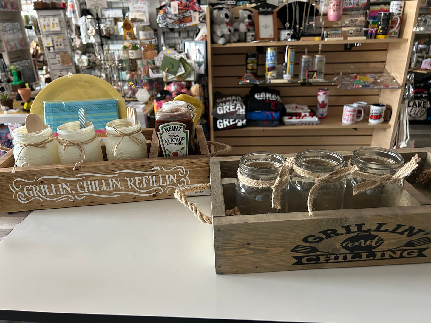 Grillin, Chillin, Refillin BBQ Caddy
