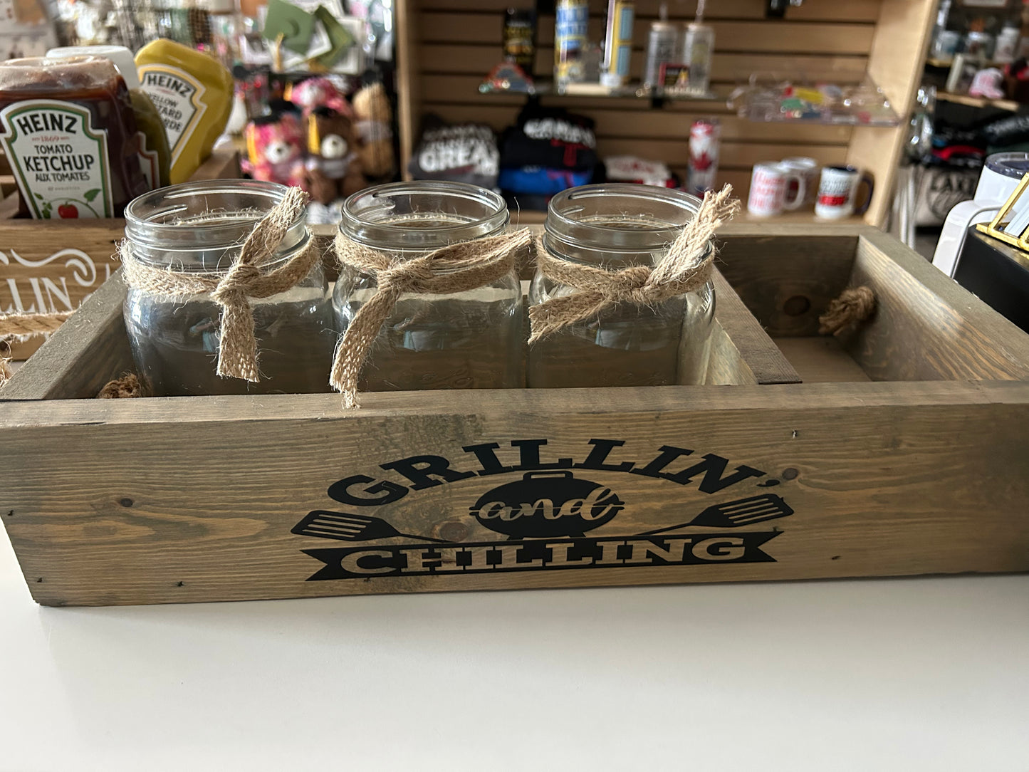 Grillin, Chillin, Refillin BBQ Caddy