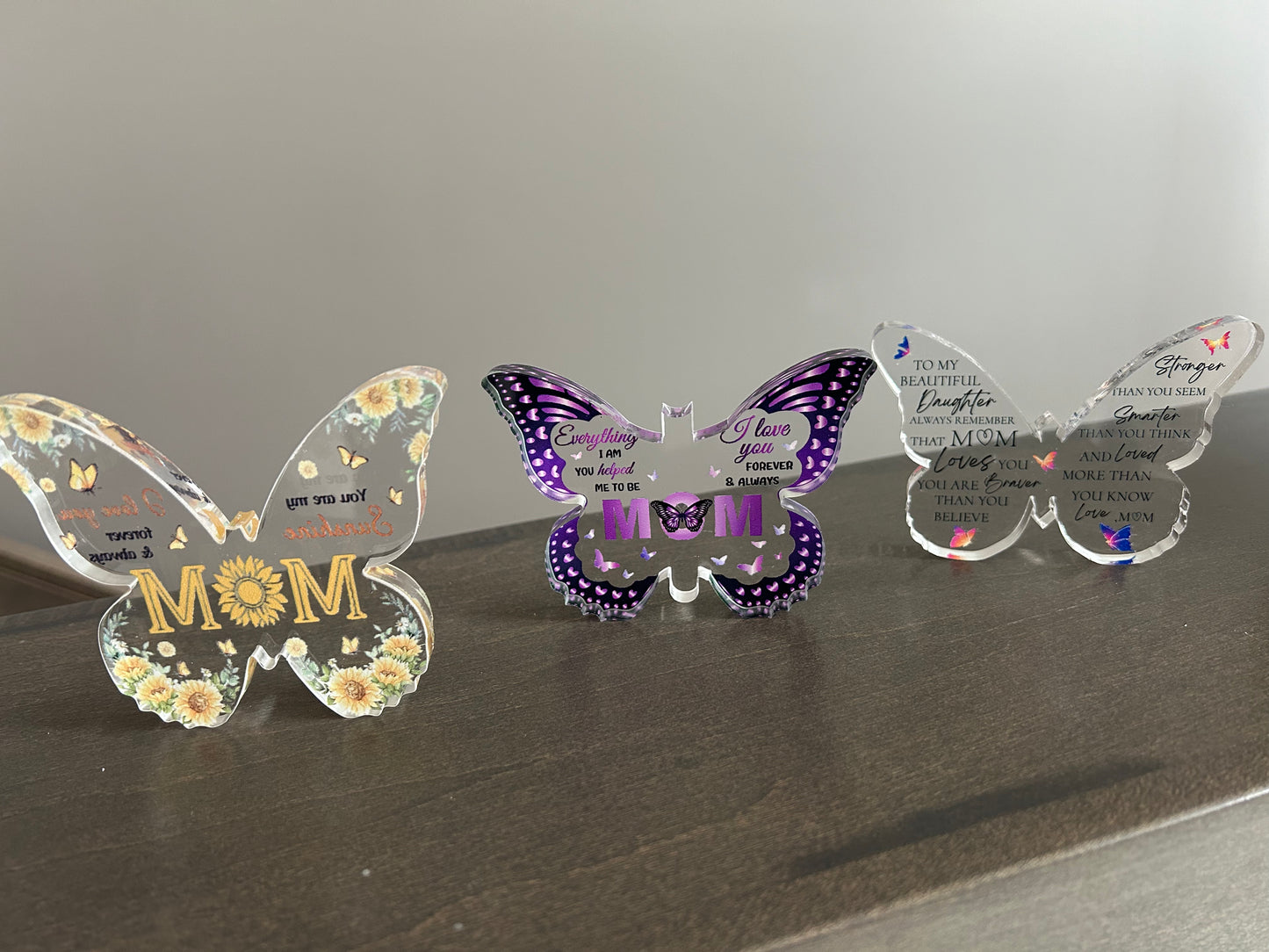 Butterfly Acrylic Plagues