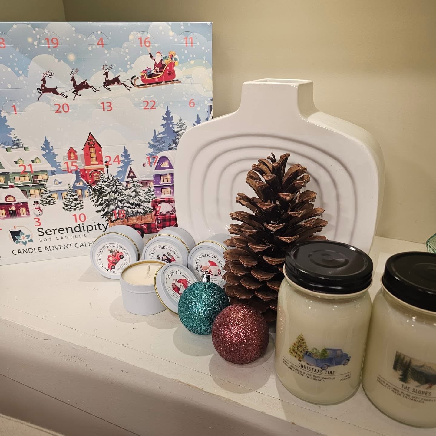 Serendipity Soy Candles Christmas Gift Collection