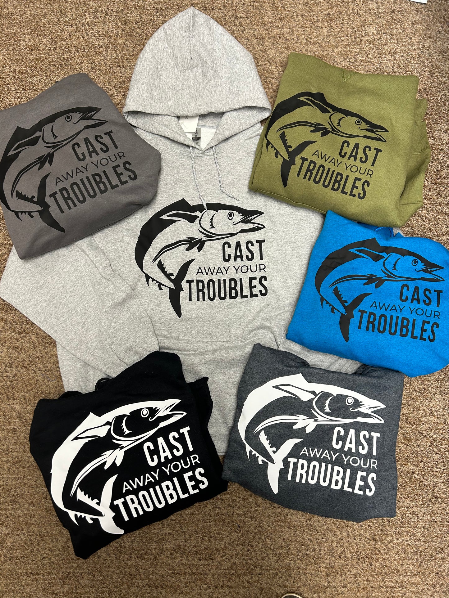 Cast Away Your Troubles