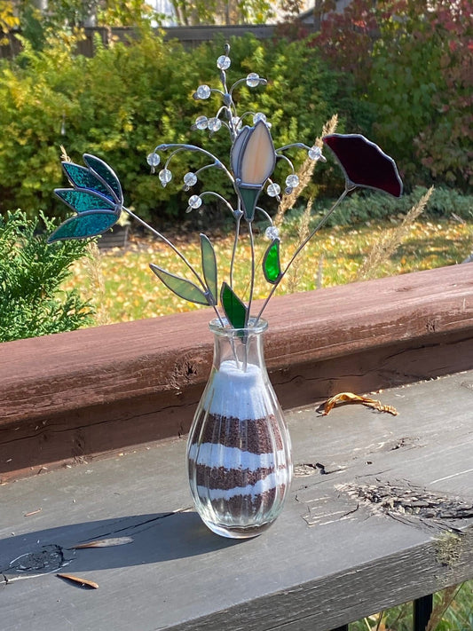 Stainglass Flower Arrangements