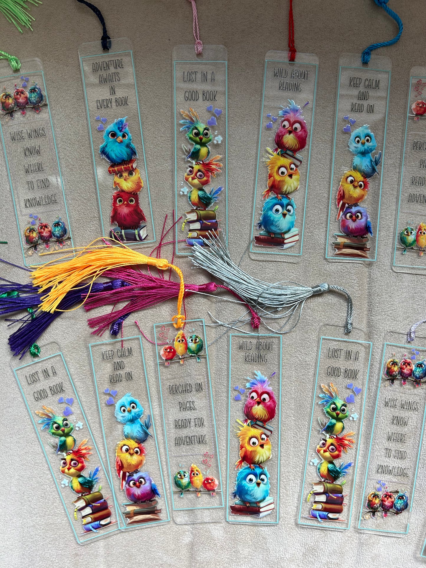 Acrylic Bookmarks