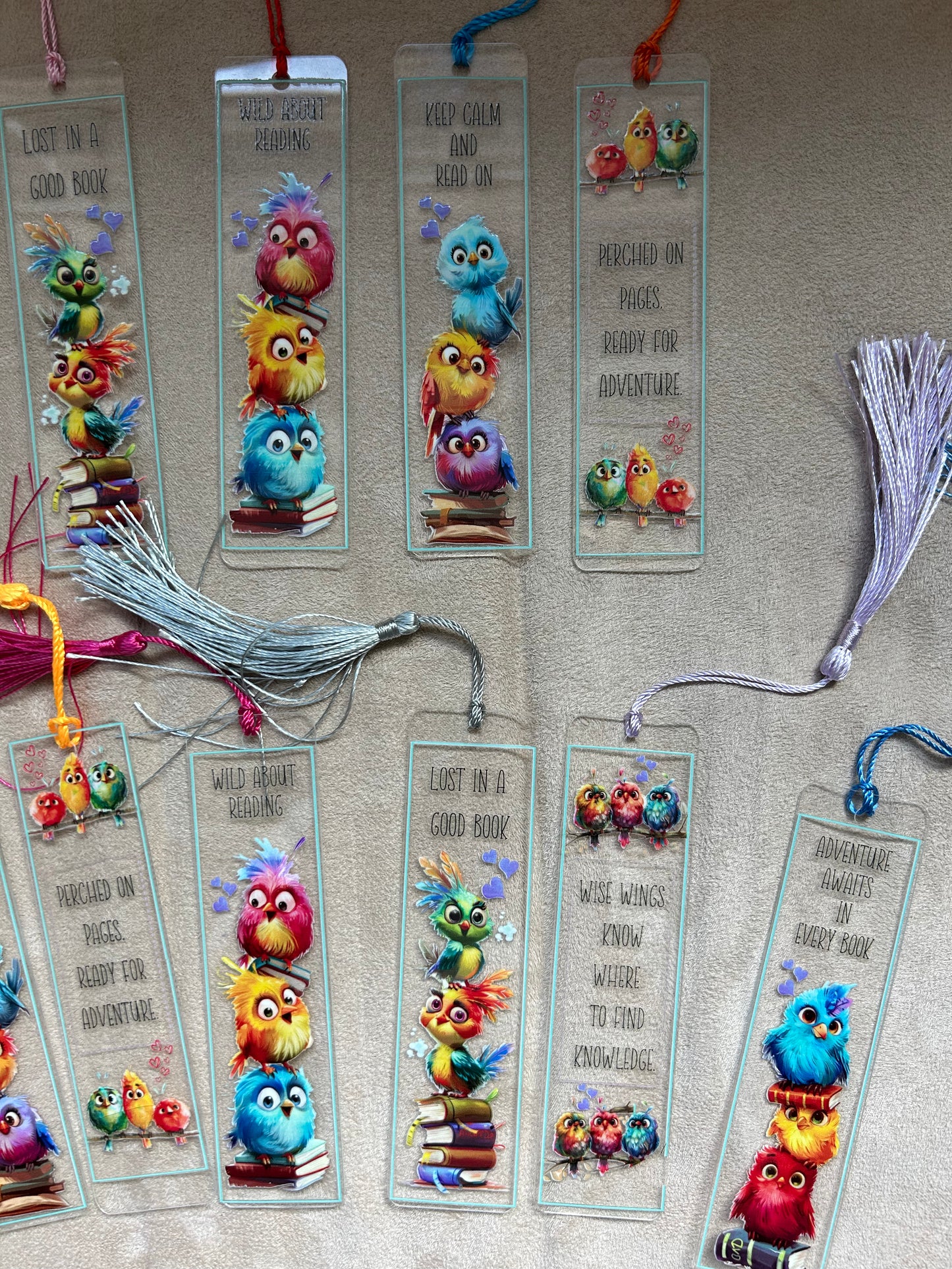 Acrylic Bookmarks