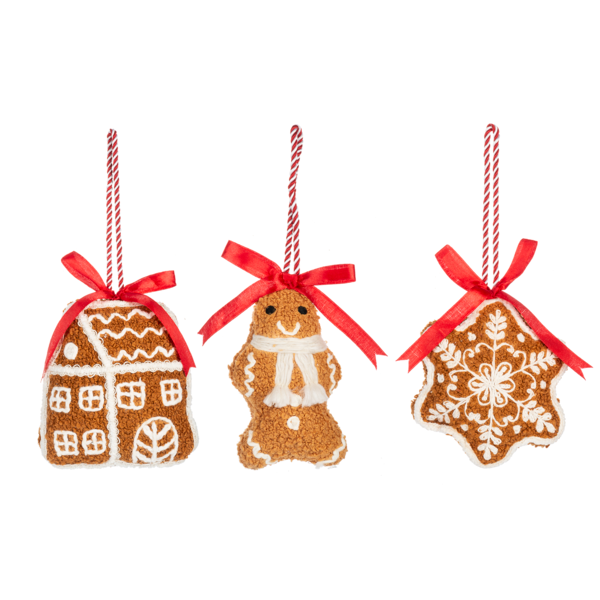 Gingerbread Holiday Ornaments