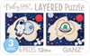 Wooden Space Layered Puzzle