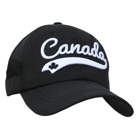 Canada Script Black Cap