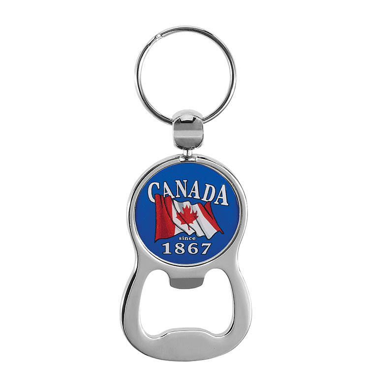 Canada Bottle Opener Keychain