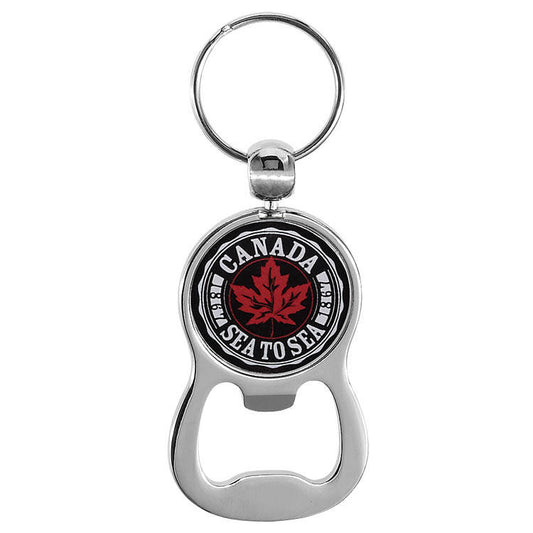 Canada Bottle Opener Keychain