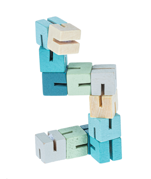 Wooden Bendy Blocks