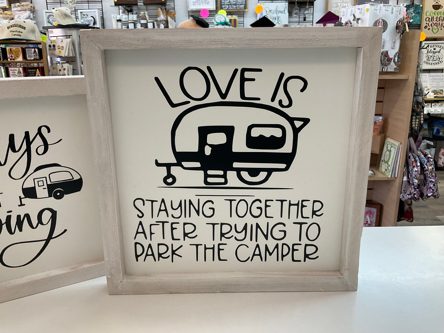 Camping Signs