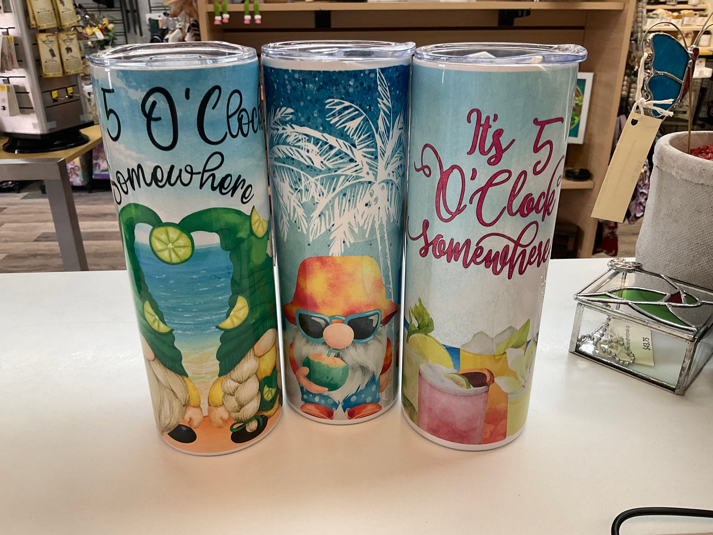 5 o’clock Somewhere Tumblers
