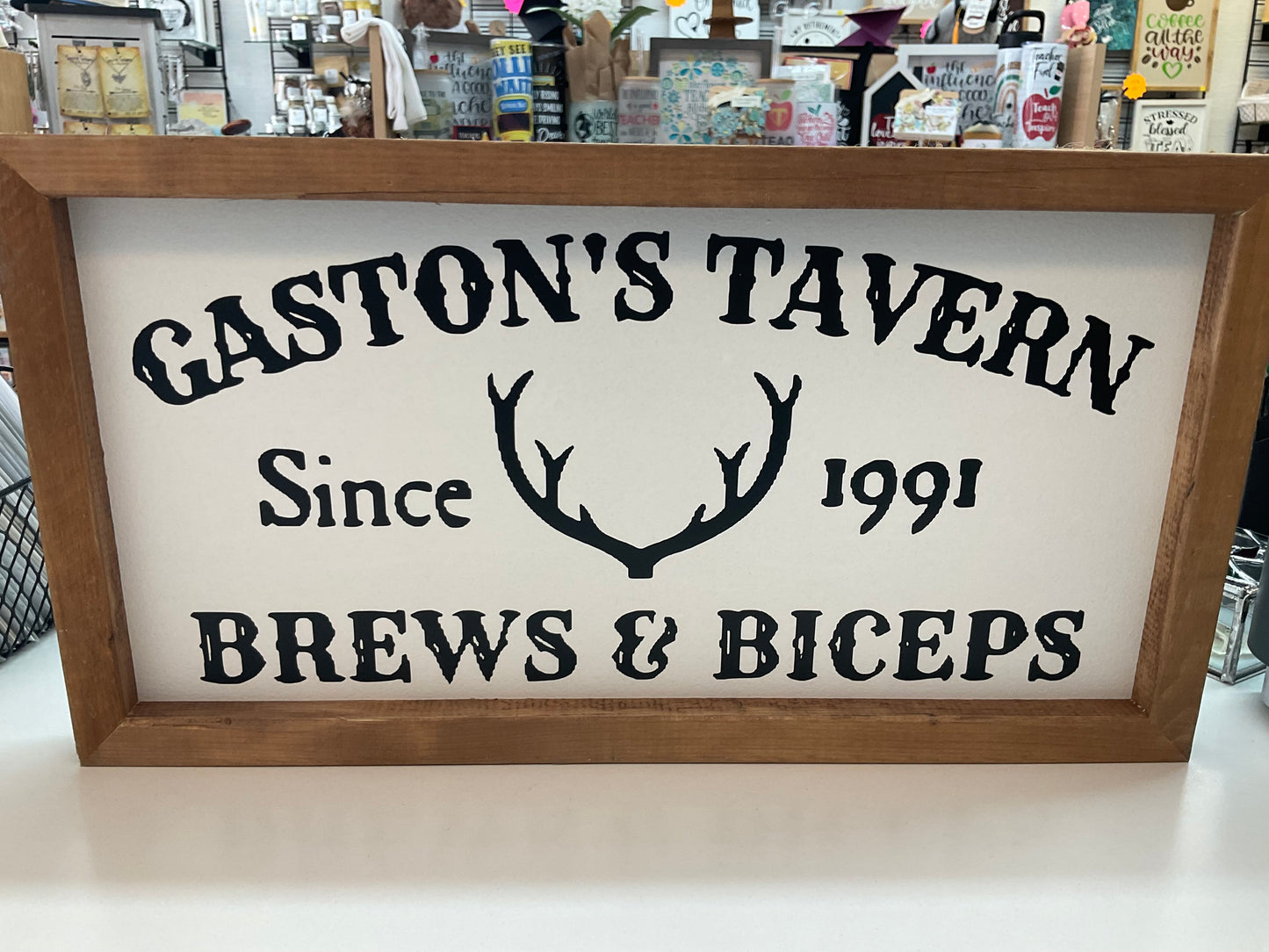 Gaston’s Tavern - Novelty Sign