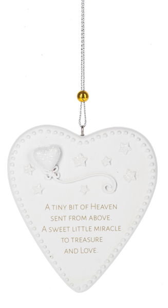 Miracle Baby Ornament -A Tiny Bit of Heave Sent From Above