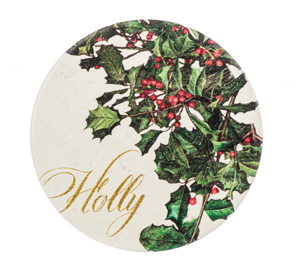 Christmas Floral Coaster Set
