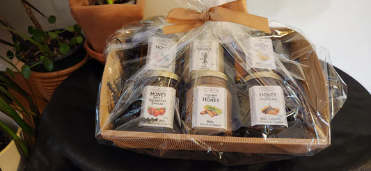 Flavored Honey Gift Basket