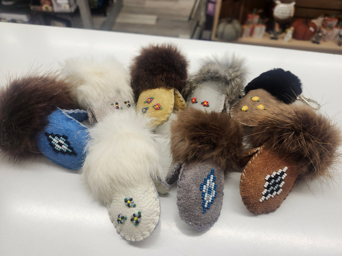 Handmade Mitten Keychains