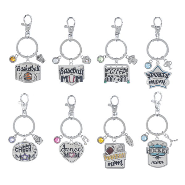 Sports Mom Key rings