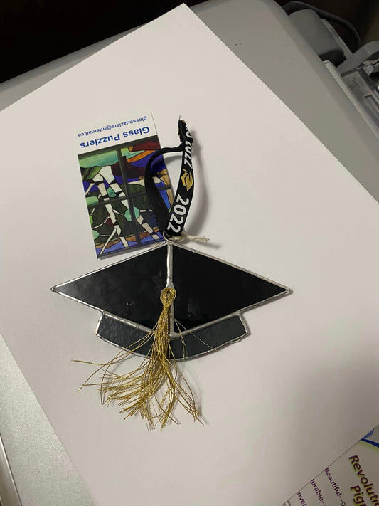 Grad Cap Suncatcher