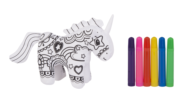 Color animal kit with markers