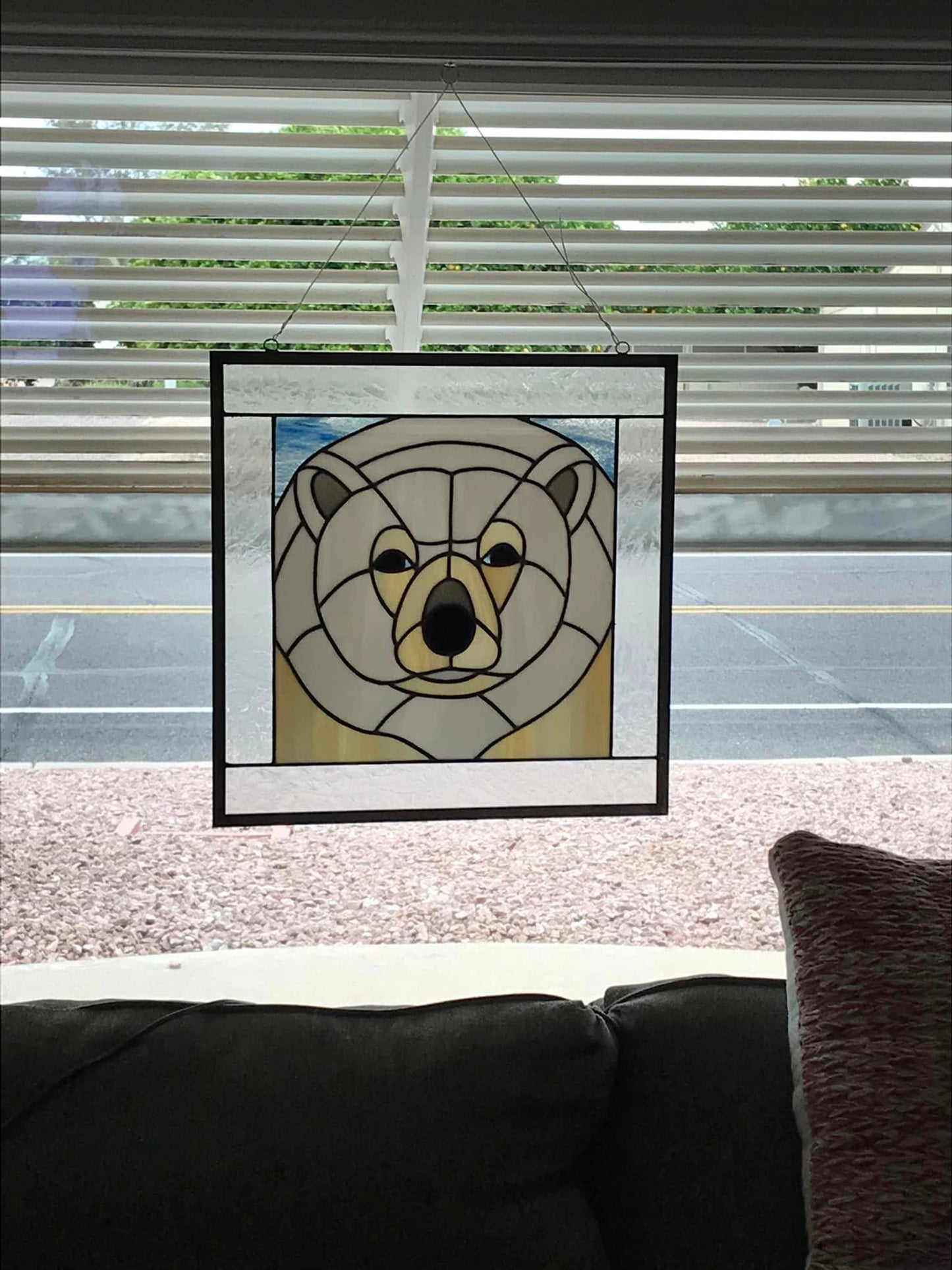 Polar Bear Stainglass
