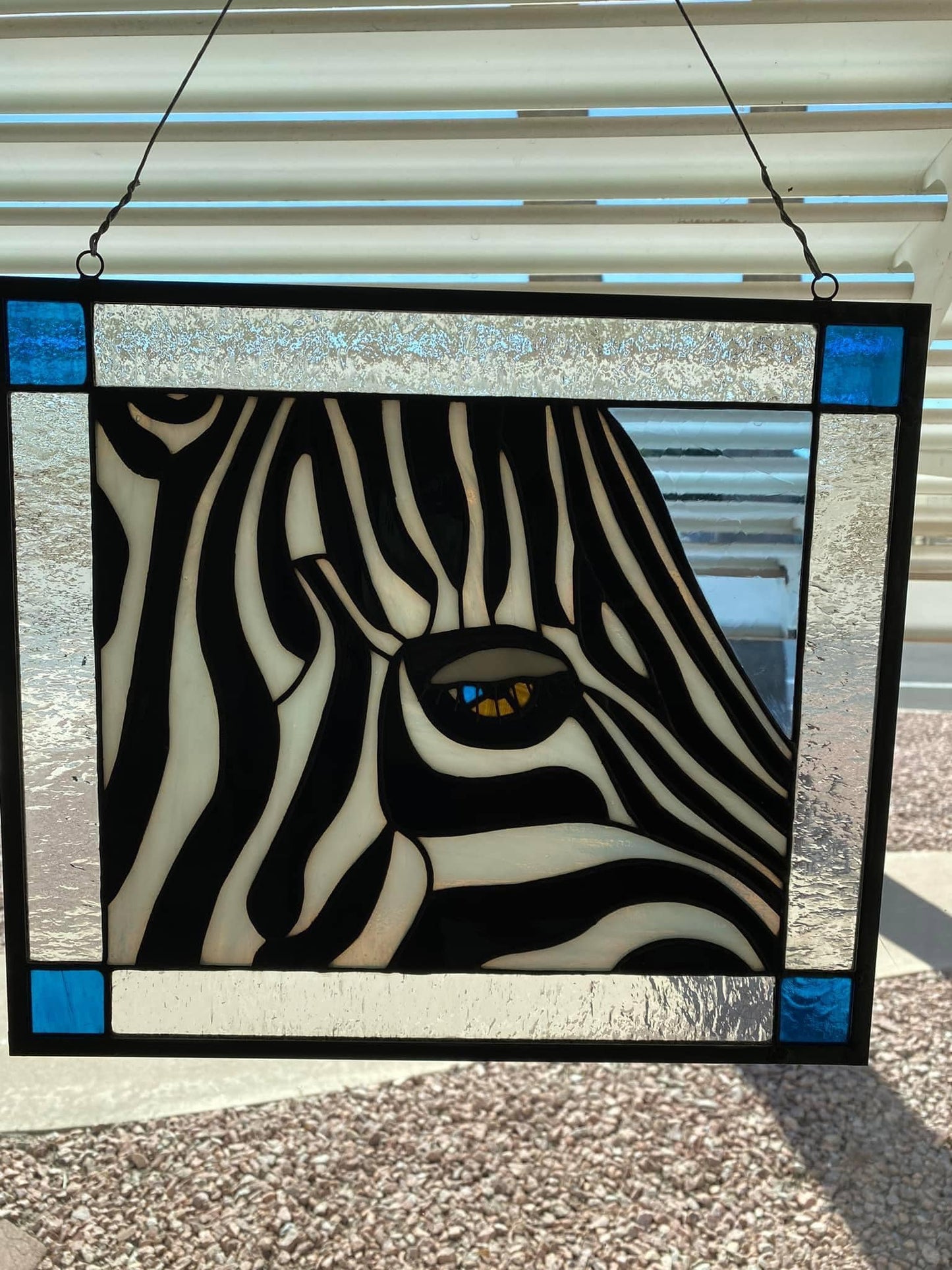 Zebra Stainglass