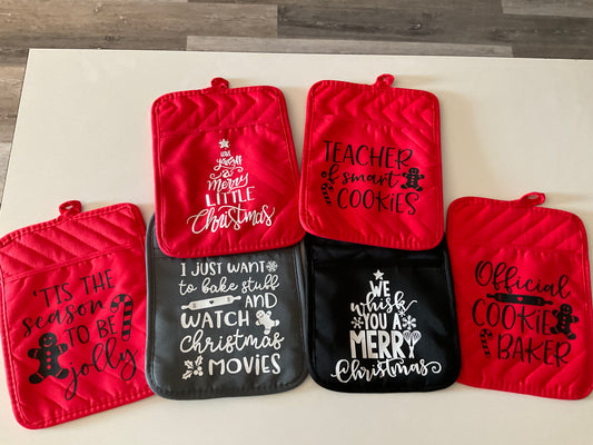 Christmas Pot Holders