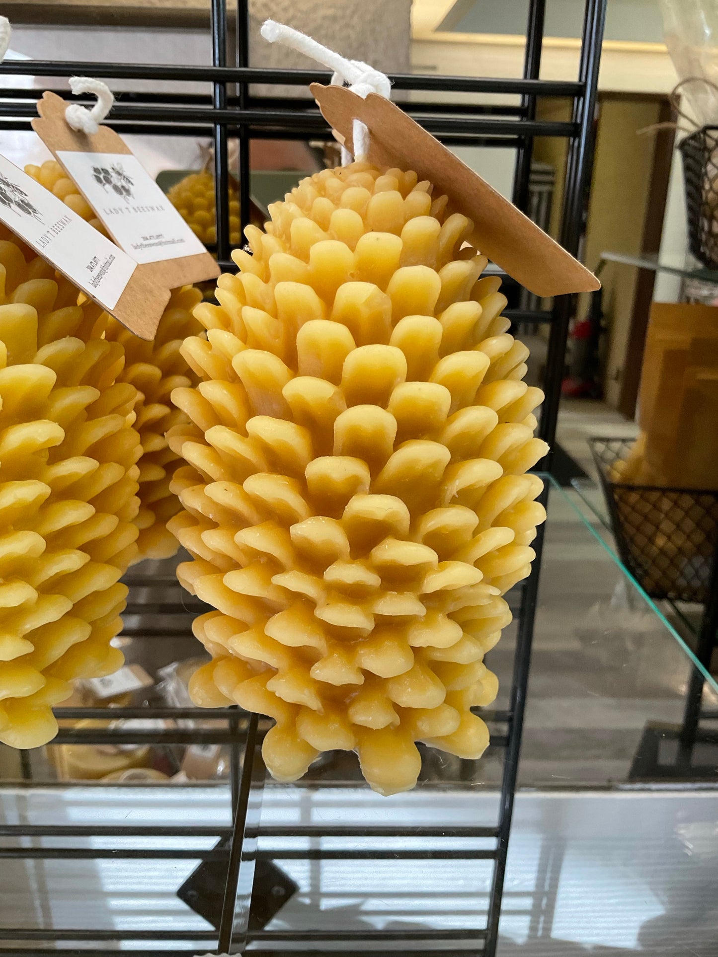 Pinecone Candle Large