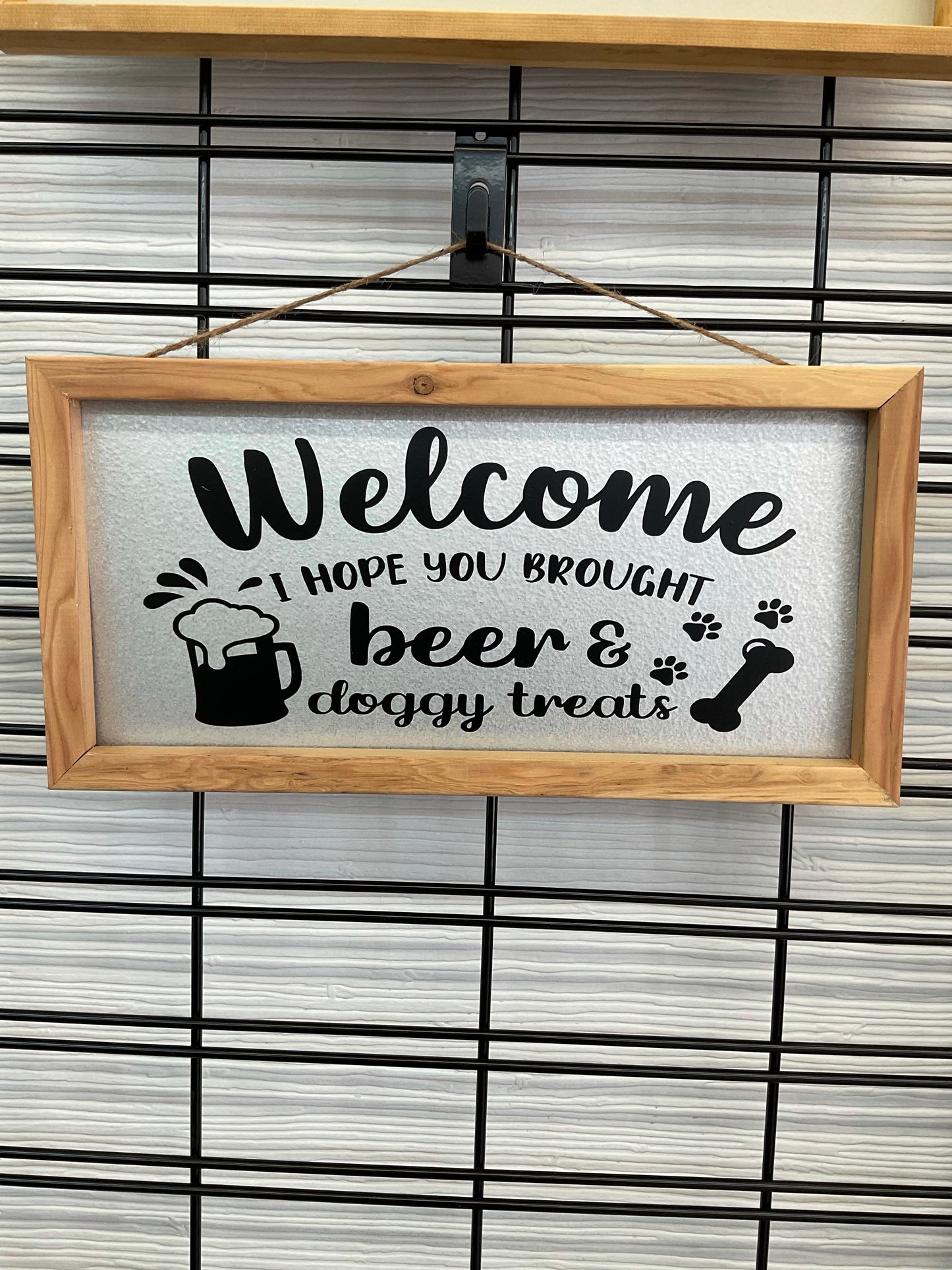 Welcome I hope you bought beer