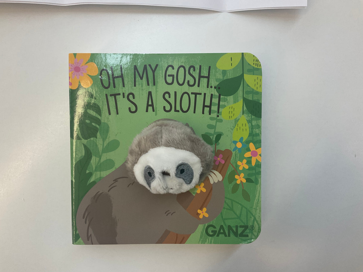 Sloth Finger Puppet Book
