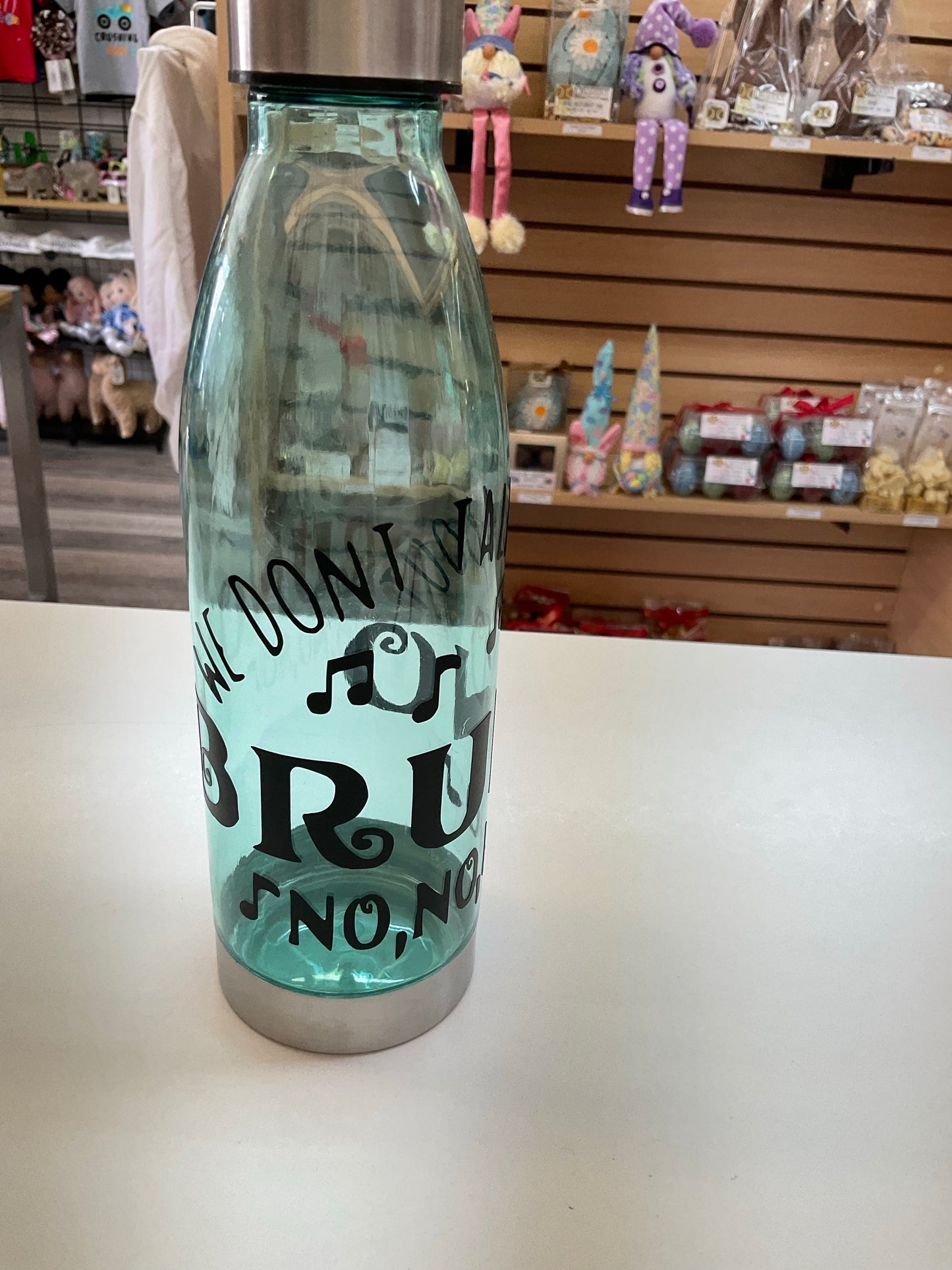 Coloured Plastic Water Bottle