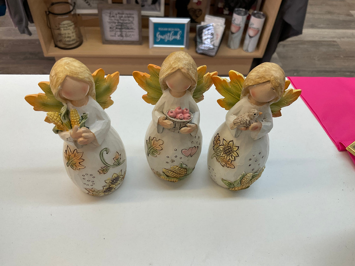 Harvest Angel Figurines