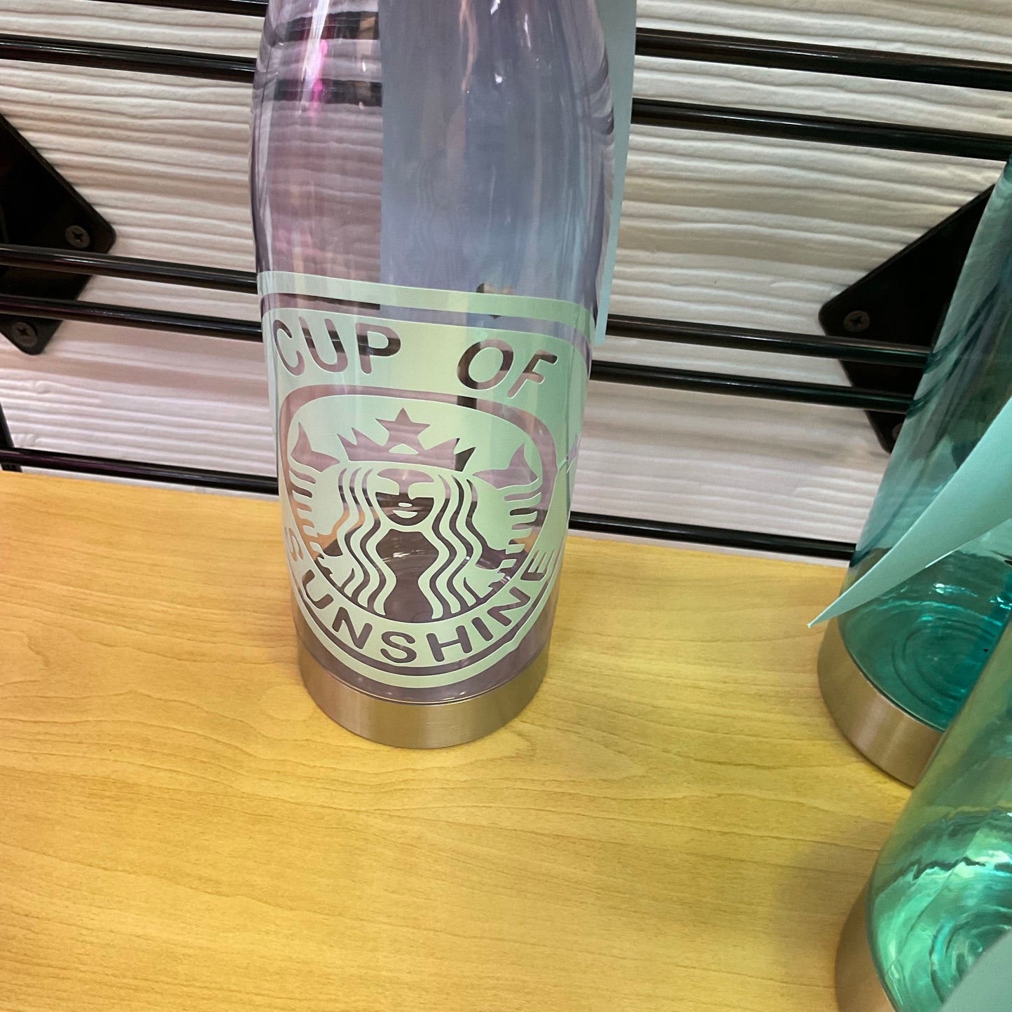 Coloured Plastic Water Bottle