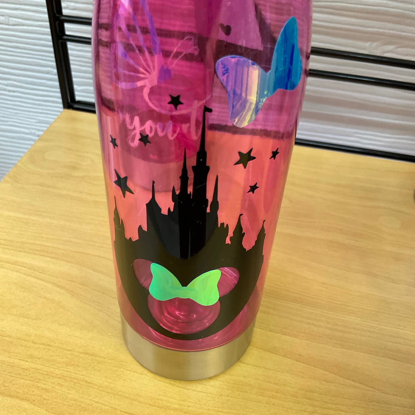 Coloured Plastic Water Bottle
