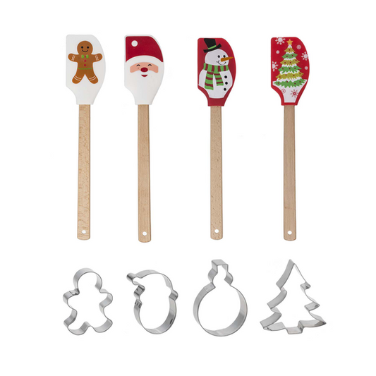 Christmas Spatula with Cookie Cutter