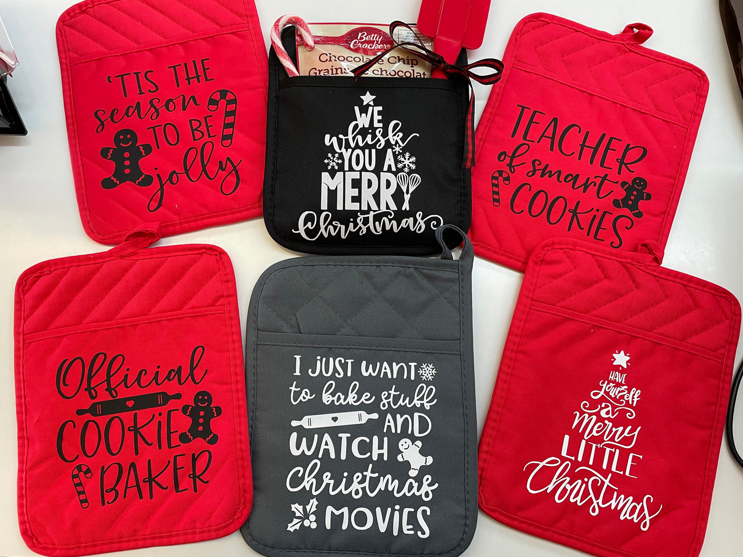 Christmas Oven Mitt