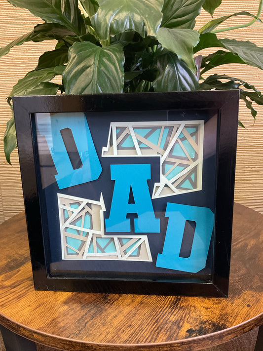 Dad Shadowbox