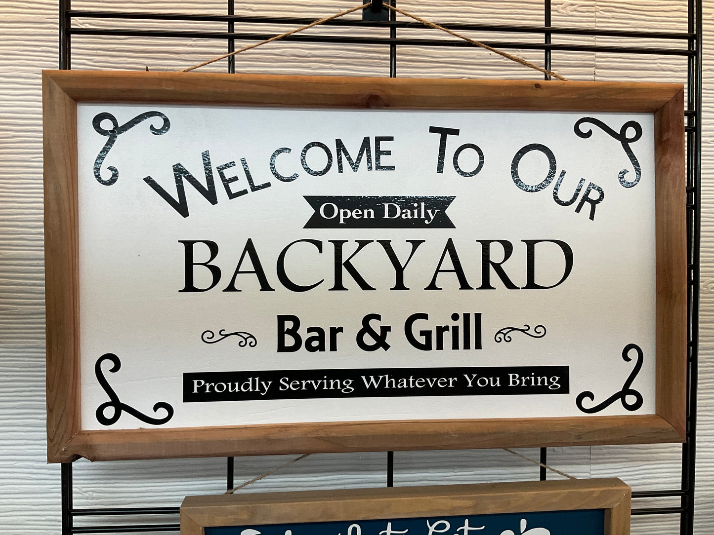 Welcome to our backyard
