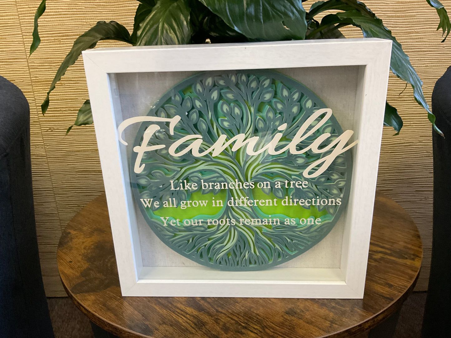 Family Tree Shadow Box