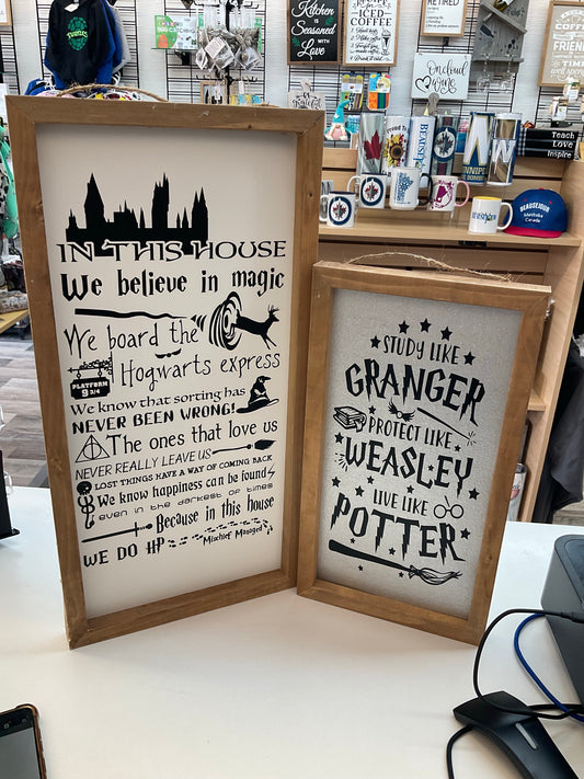 Harry Potter Signs