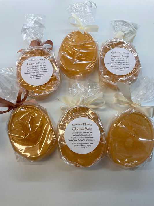 Golden Honey Glycerin Soap