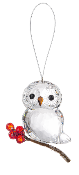 Crystal Expressions Winter Owl Ornament