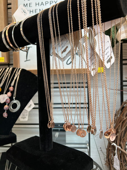 Initial Necklaces